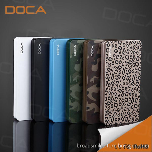 DOCA T65 mobile power bank, power pack , power bank charger